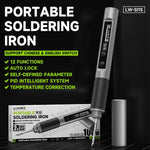 Saldatore elettrico portatile intelligente LUOWEI LW-SI1S da 210 W con funzione di spegnimento automatico