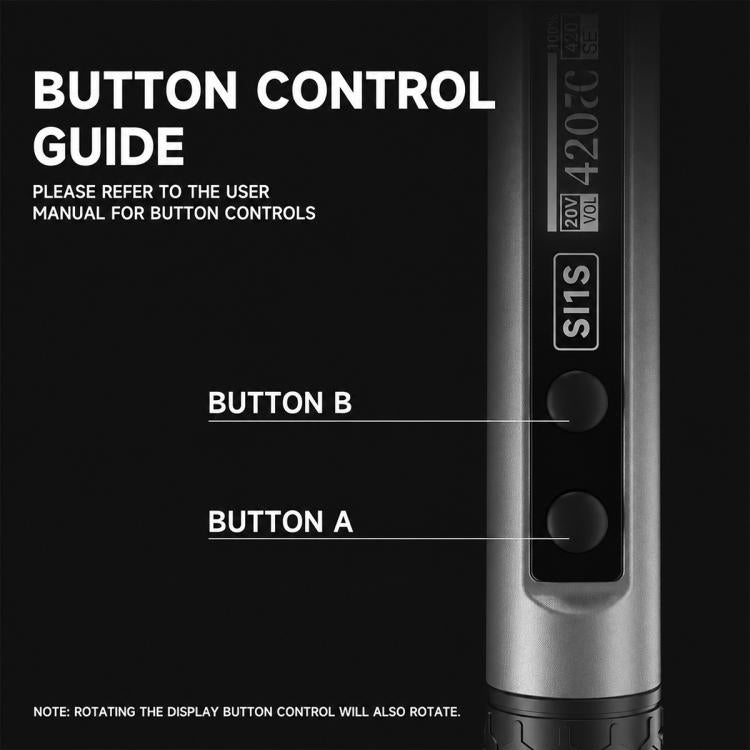 Saldatore elettrico portatile intelligente LUOWEI LW-SI1S da 210 W con funzione di spegnimento automatico