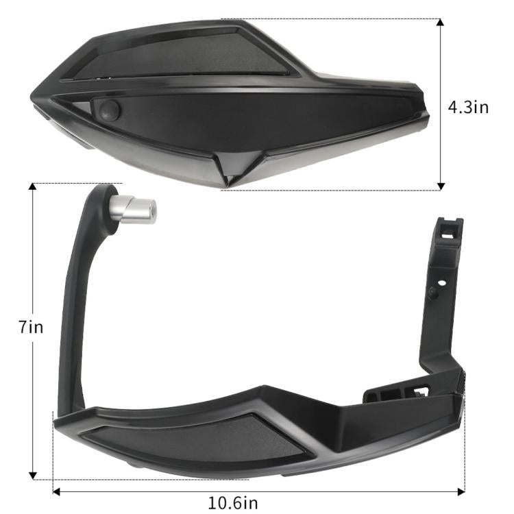Kit di paramani per manubrio ATV CAM-038 per Can-Am Outlander DS G2, CAM-038