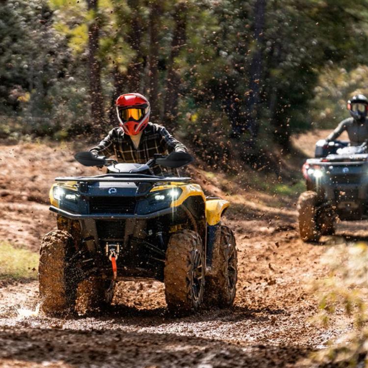 Kit di paramani per manubrio ATV CAM-038 per Can-Am Outlander DS G2, CAM-038