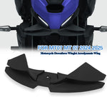 Kit alette spoiler anteriori per moto MO-TF022 con funzione di deportanza per Yamaha MT07 2024-2025, MO-TF022