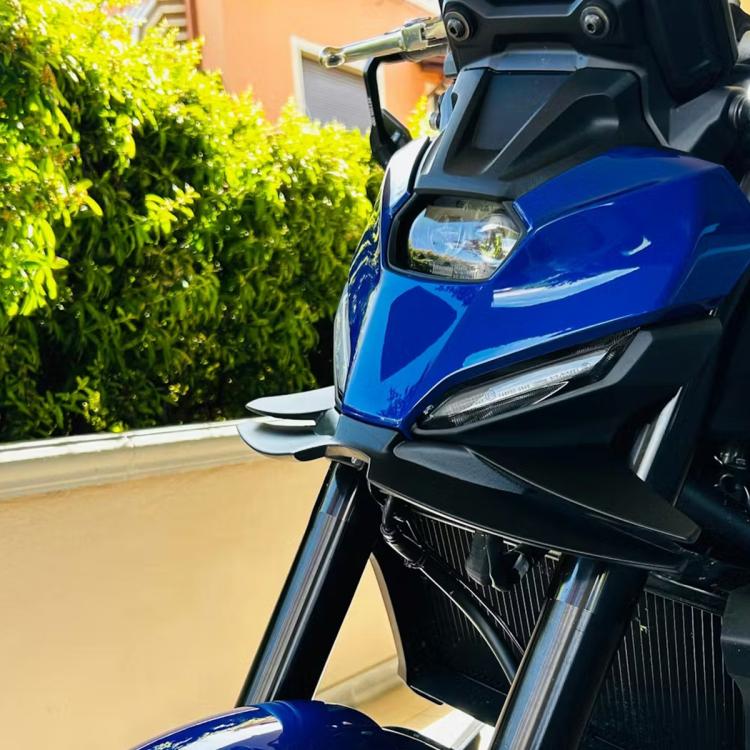 Kit alette spoiler anteriori per moto MO-TF022 con funzione di deportanza per Yamaha MT07 2024-2025, MO-TF022