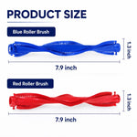 Spazzola di ricambio a doppio rullo con setole per pulitore per pavimenti bagnati, Bristle Rollers Brush