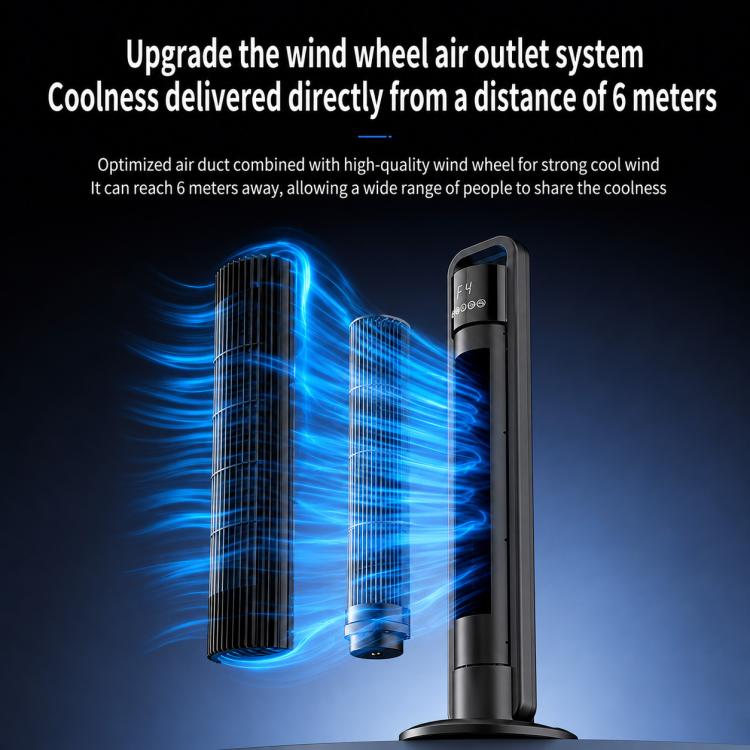 Ventilatore a torre senza pale XY-1001 con telecomando - immagine 5