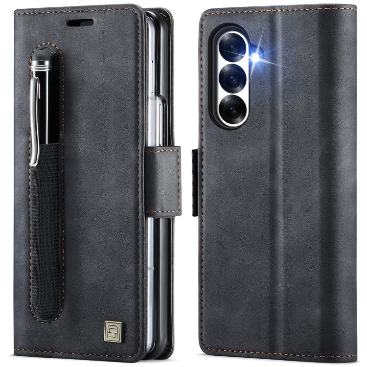 Custodia in pelle AutSpace con fibbia laterale per Galaxy Z Fold8 Ultra 5G