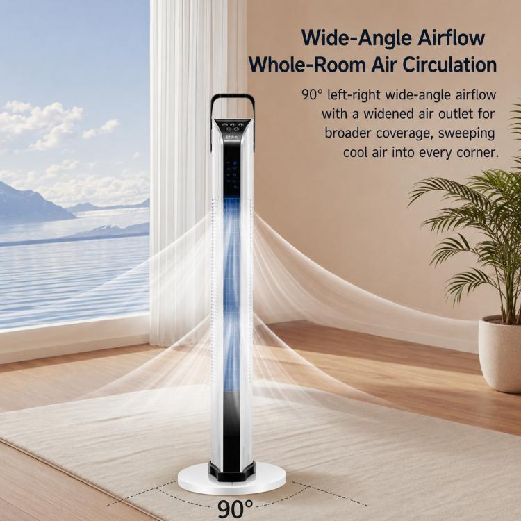 Ventilatore a torre senza pale CAMEL, varianti da 75 e 95 cm - immagine 3