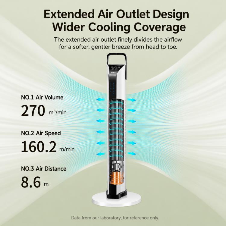 Ventilatore a torre senza pale CAMEL, varianti da 75 e 95 cm - immagine 5