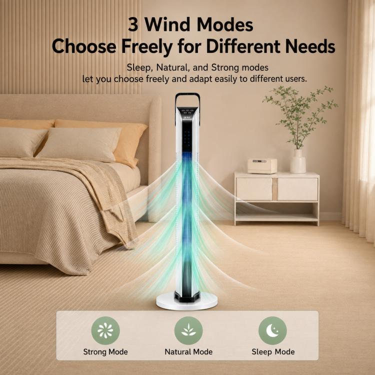 Ventilatore a torre senza pale CAMEL, varianti da 75 e 95 cm - immagine 7