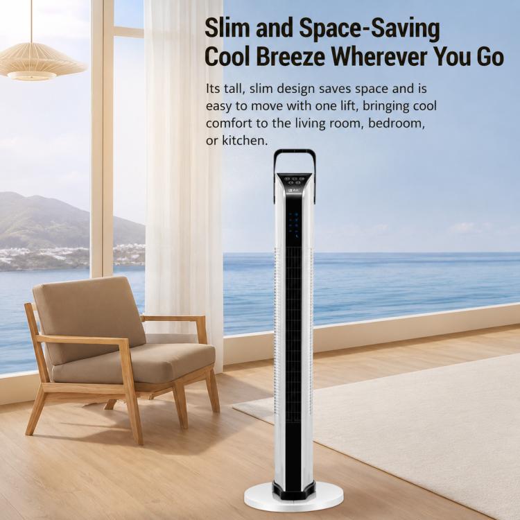 Ventilatore a torre senza pale CAMEL, varianti da 75 e 95 cm - immagine 9