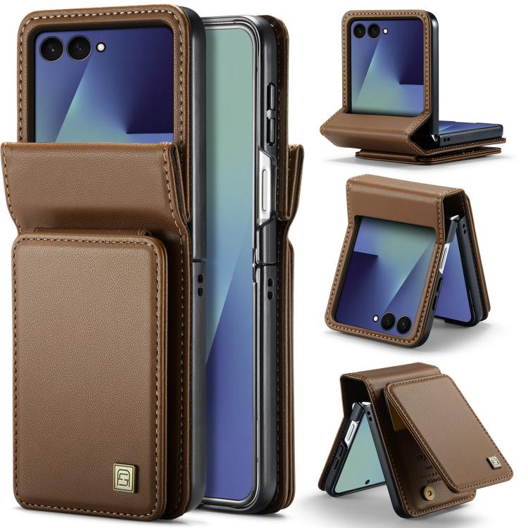 Custodia AutSpace A02 con doppia fibbia magnetica e protezione RFID per Galaxy Z
