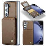Custodia AutSpace A02 con doppia fibbia magnetica e protezione RFID per Galaxy Z