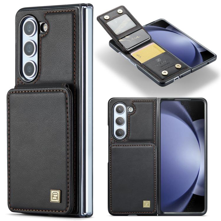Custodia AutSpace A02 con doppia fibbia magnetica e protezione RFID per Galaxy Z
