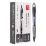 Set da 12 penne gel retrattili con punta da 0,5 mm per una scrittura fluida.