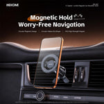 Supporto magnetico per telefono da auto WK WP-S67 K-Captain LumiGo per bocchetta dell'aria, WP-S67