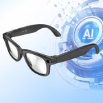 Occhiali intelligenti W610T con intelligenza artificiale, fotocamera HD da 8 MP, chiamate Bluetooth, registrazione video, trasmissione Wi-Fi e assistente vocale AI., Anti Blue Light Lens, Sunglasses, Photochromic