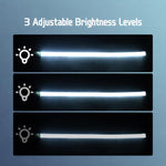 Faro da lavoro a LED multifunzione portatile e flessibile per esterni, ideale per riparazioni auto., White Light, Multi-mode RGB