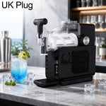 Macchina per ghiaccio tritato completamente automatica di livello commerciale e di grande capacità, US Plug, UK Plug, EU Plug