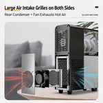 Macchina per ghiaccio tritato completamente automatica di livello commerciale e di grande capacità, US Plug, UK Plug, EU Plug