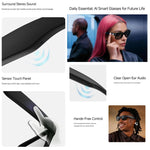 Occhiali audio intelligenti MT5 con intelligenza artificiale, cuffie a orecchio aperto, chiamate Bluetooth, assistente vocale intelligente AI, Sunglasses, Anti Blue Light Lens