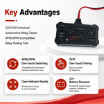 Tester universale per relè automobilistici DW950 12V/24V