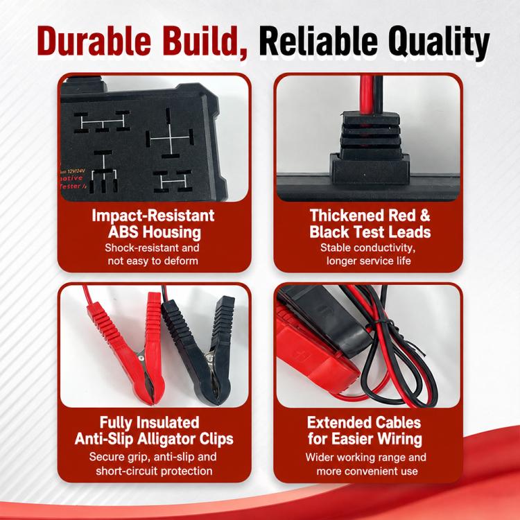 Tester universale per relè automobilistici DW950 12V/24V