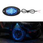 Luci a LED impermeabili da 12V-24V per fuoristrada e veicoli, ideali per l'illuminazione sottoscocca.