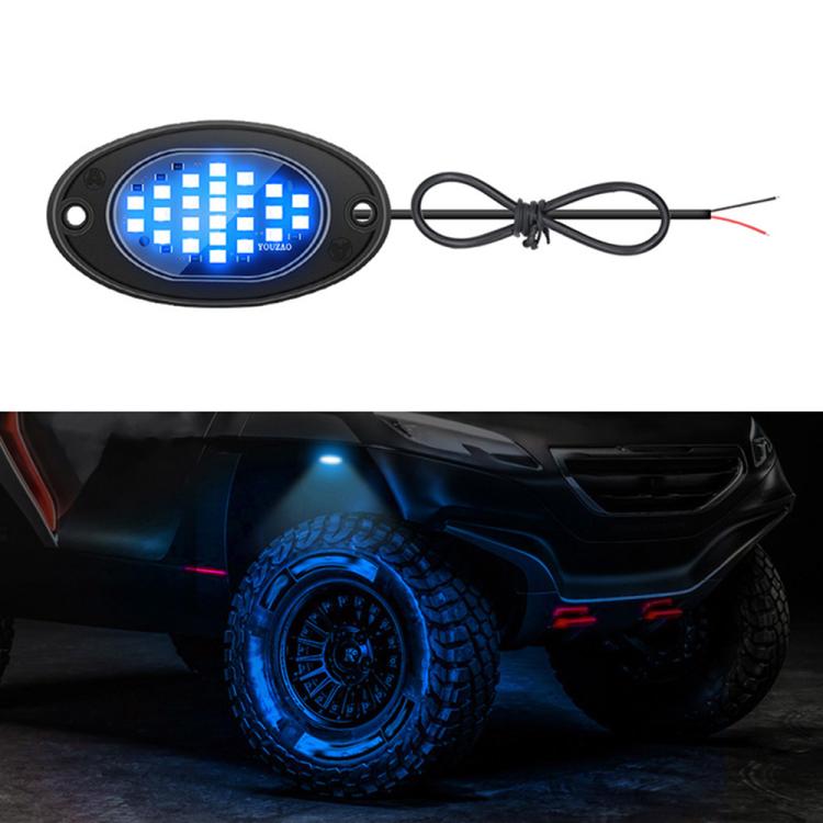 Luci a LED impermeabili da 12V-24V per fuoristrada e veicoli, ideali per l'illuminazione sottoscocca.