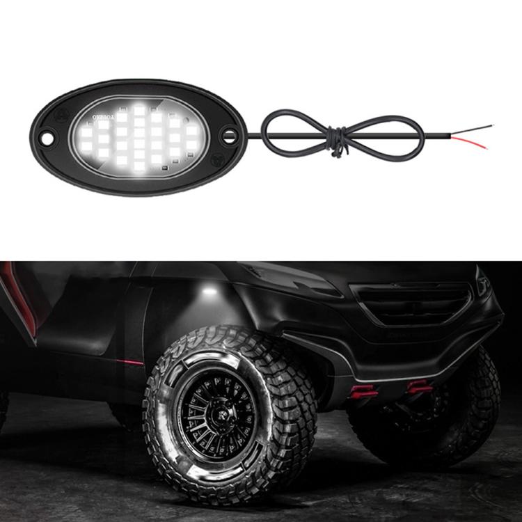 Luci a LED impermeabili da 12V-24V per fuoristrada e veicoli, ideali per l'illuminazione sottoscocca.