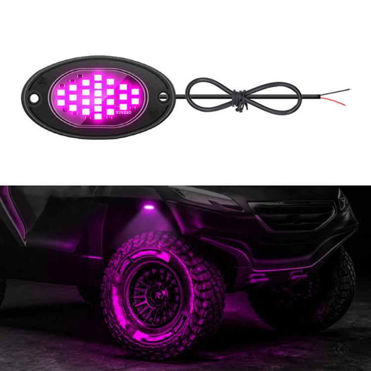 Luci a LED impermeabili da 12V-24V per fuoristrada e veicoli, ideali per l'illuminazione sottoscocca.