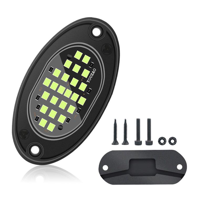 Luci a LED impermeabili da 12V-24V per fuoristrada e veicoli, ideali per l'illuminazione sottoscocca.