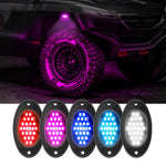 Luci a LED impermeabili da 12V-24V per fuoristrada e veicoli, ideali per l'illuminazione sottoscocca.