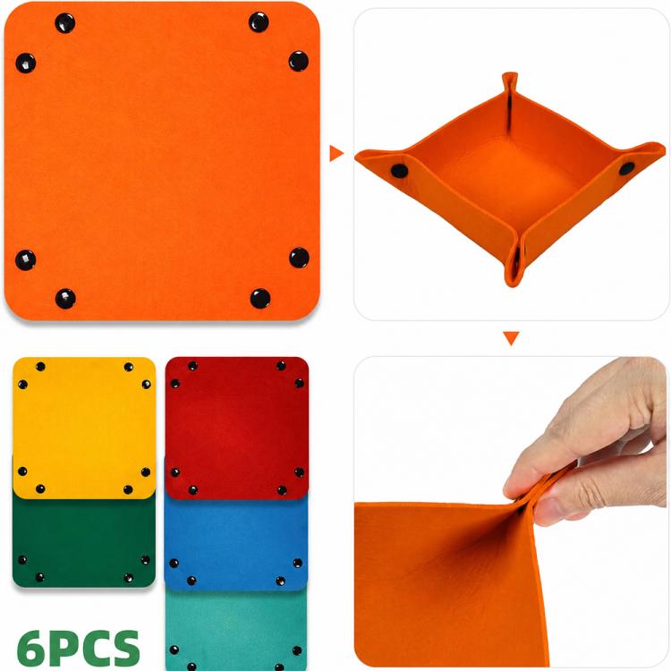 Tappetino per puzzle pieghevole e rinforzato, dimensioni: 56x81 cm, Green with Sorting Trays, Green with Stand, Black with Serged Edges, Black with Sorting Trays, Black with Stand