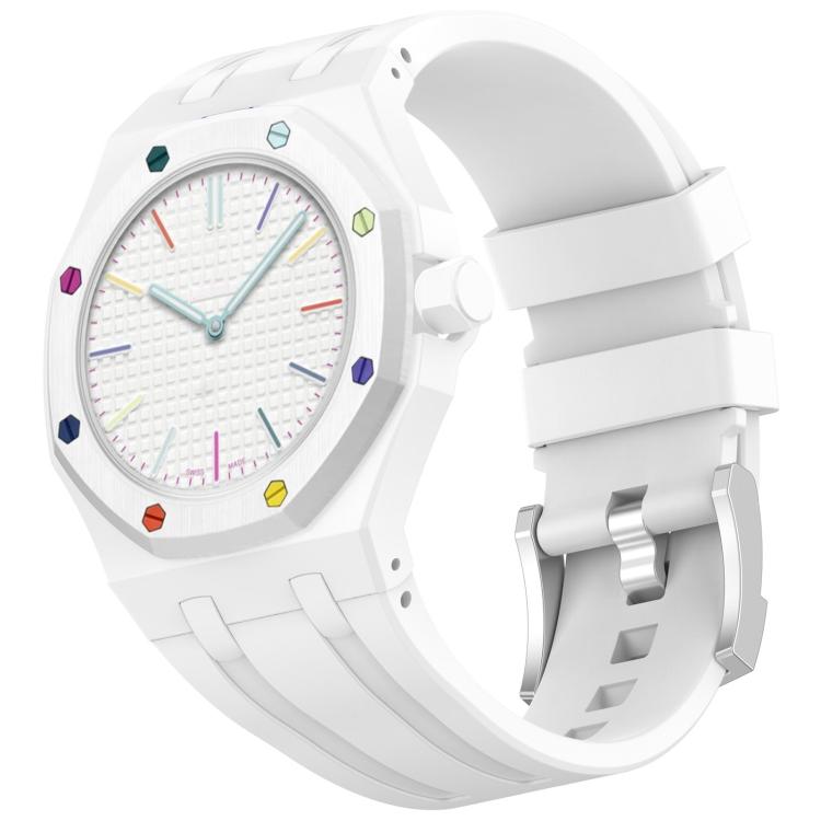 Trova il cinturino per orologio da tasca in silicone con corona integrata delle 3, 3 Oclock Crown