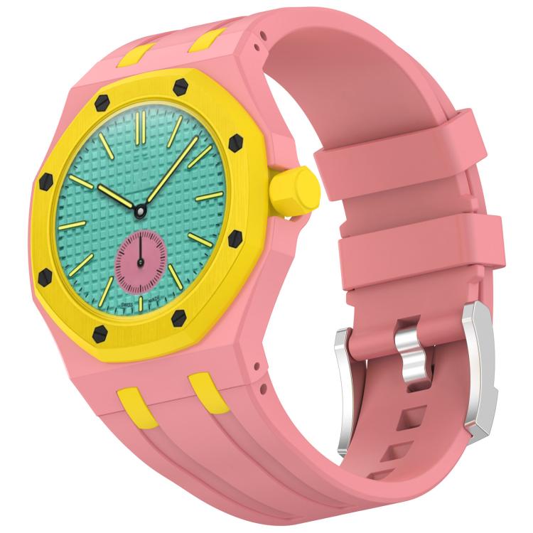 Trova il cinturino per orologio da tasca in silicone con corona integrata delle 3, 3 Oclock Crown