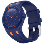 Trova il cinturino per orologio da tasca in silicone con corona integrata delle 3, 3 Oclock Crown