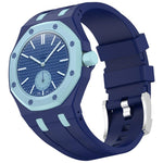 Trova il cinturino per orologio da tasca in silicone con corona integrata delle 3, 3 Oclock Crown