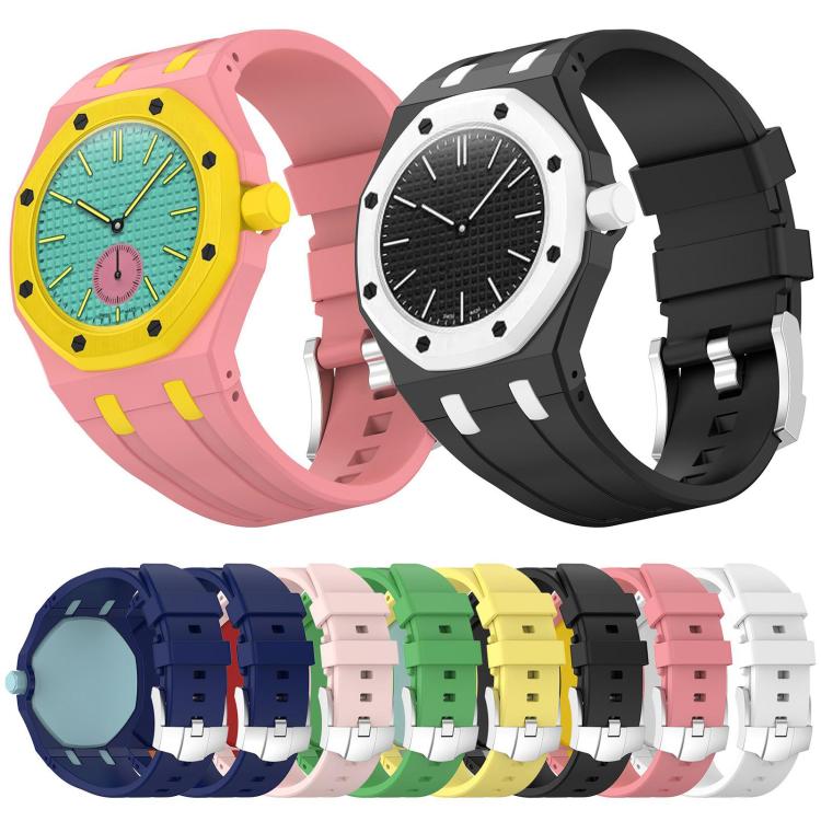 Trova il cinturino per orologio da tasca in silicone con corona integrata delle 3, 3 Oclock Crown