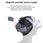 Cinghia di fissaggio FIIT VR T302 per Meta Quest 3 / Quest 3S