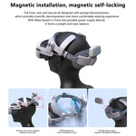 Cinghia di fissaggio FIIT VR T302 per Meta Quest 3 / Quest 3S