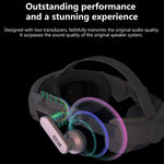 Fascia per la testa FIIT VR T300 Plus con auricolari per Meta Quest 3