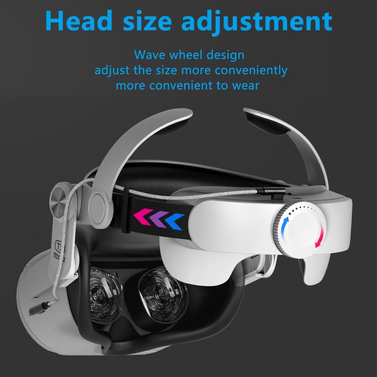 Fascia per la testa FIIT VR T2 con batteria di alimentazione per Meta Quest 2