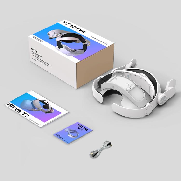 Fascia per la testa FIIT VR T2 con batteria di alimentazione per Meta Quest 2