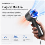 Ventilatore portatile JisuLife Pro1S 5000mAh con tecnologia Turbo
