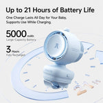 Ventilatore oscillante portatile JisuLife per passeggini Life3 e Life4