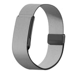 Telaio in metallo con chiusura magnetica e fascia elastica in nylon da braccio., For Amazfit Helio Strap