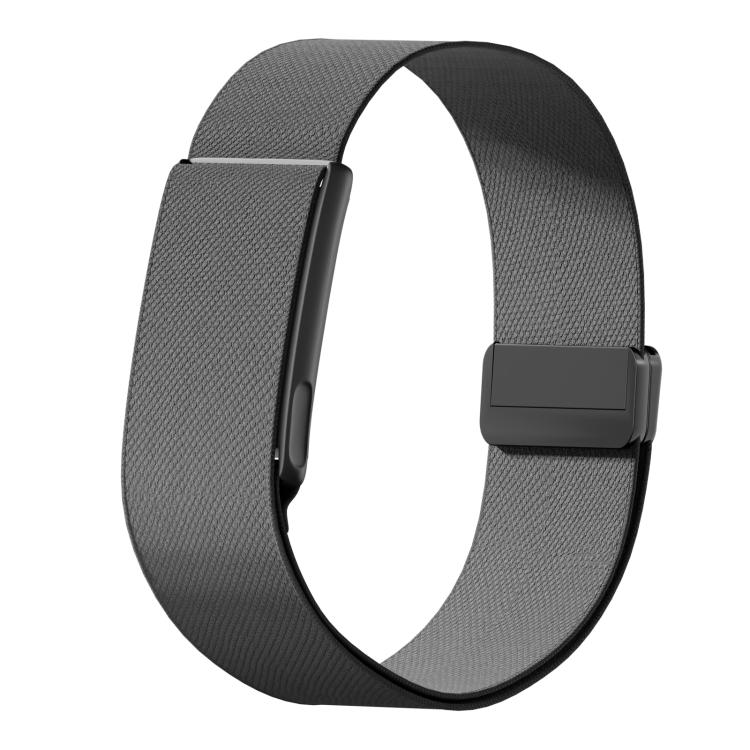 Telaio in metallo con chiusura magnetica e fascia elastica in nylon da braccio., For Amazfit Helio Strap