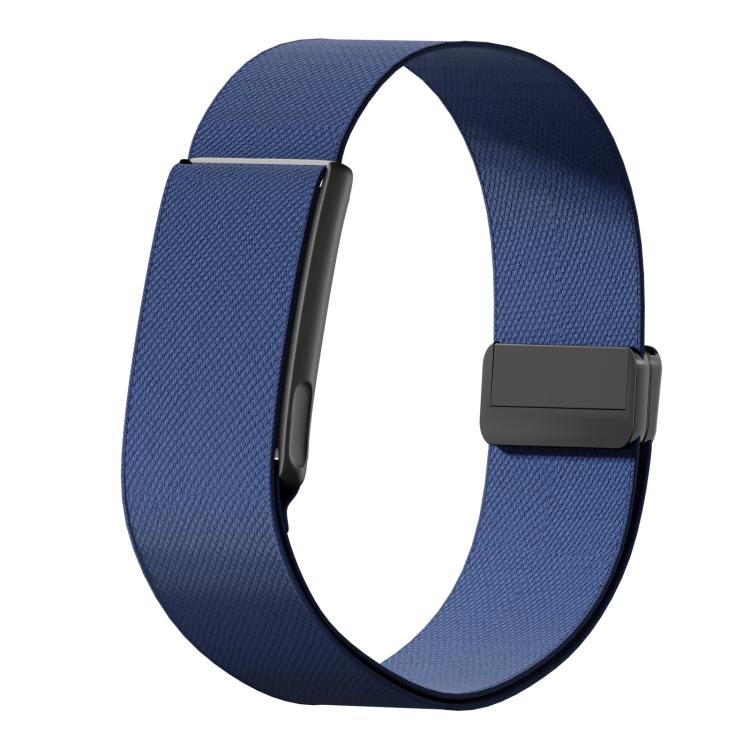 Telaio in metallo con chiusura magnetica e fascia elastica in nylon da braccio., For Amazfit Helio Strap
