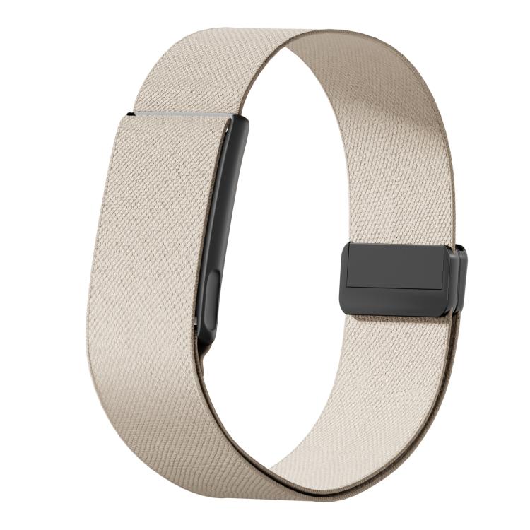 Telaio in metallo con chiusura magnetica e fascia elastica in nylon da braccio., For Amazfit Helio Strap