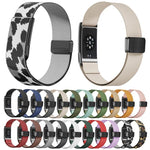 Telaio in metallo con chiusura magnetica e fascia elastica in nylon da braccio., For Amazfit Helio Strap