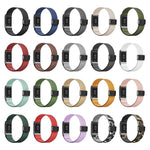 Telaio in metallo con chiusura magnetica e fascia elastica in nylon da braccio., For Amazfit Helio Strap